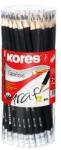 Kores Графитен молив с гума, hb, триъгълен, kores 92372 (92372)