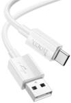 hoco. X107 кабел за данни USB - Type-C, 100 cm, БЯЛ X107_USB_TYPE-C_W (X107_USB_TYPE-C_W)
