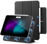 ESR IPAD Air 13 (2025) ESR REBOUND MAGNET калъф с кожен ефект, активен FLIP, държач за моливи, BLACK GP-158501 (GP-158501)