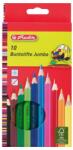 Herlitz Комплект цветни моливи Herlitz с дебел лак 10 бр. 10795276 (10795276)