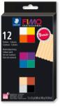 FIMO Глина, комплект, горима, 12x25 g, FIMO "Professional Basic", 12 различни цвята 8043C12-1 (8043C12-1)