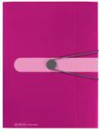Herlitz Easy orga to go PP A4 малинова гумена папка 11216538 (11216538)