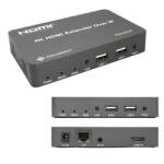 PROCONNECT Extender HDMI Over IP приемник, KVM, USB, IR, RX приемник, до 150 м (1 брой) PC-EX150M-KVM-RX (PC-EX150M-KVM-RX)