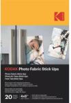 Kodak Фотохартия KODAK Photo Fabric 10x15 cm за залепване и отлепване 20 листа KO-9891059 (KO-9891059)
