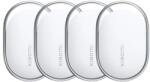 Xiaomi TAG bluetooth проследяване за 4pcs ключодържател, IP67 водоустойчив, БЯЛ (BHR08SKGL)