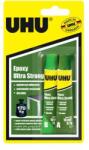 UHU Лепило, силно, двукомпонентно, 2х10 ml, UHU "Epoxy Ultra Strong" 25189 (25189)