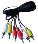 Goobay 3b RCA M/M AV кабел 2 м 50381 (50381)