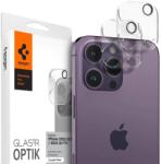 Spigen iPhone 14 Pro Max SPIGEN OPTIK стъкло за защита на камерата 2бр. 9H TRANSFER AGL05228 (AGL05228)