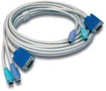 TRENDnet TK-C10 PS/2 VGA M/M KVM кабел 3 м сив (TK-C10)