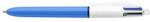 BIC Химикалка, 0, 32 мм, с бутон, четири цвята, BIC "4 Colours Original" 982866 (982866)