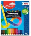 Maped Maped: Комплект триъгълни цветни моливи Color Peps Infinity - 12 бр