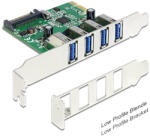 Delock PCI Express карта 4 x USB 3.0