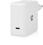 Nedis WCGPD100W100WT PD (Power Delivery) зарядно устройство/захранване 100W, 5A, GaN, QC, 5V, 9V, 12V, 15V, 20V, USB-C (WCGPD100W100WT)