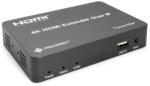 PROCONNECT Extender HDMI Over IP, предавател - приемник, инфра, USB, 4k30Hz, до 150 m, PC-EX150M-KVM (PC-EX150M-KVM)