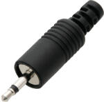 PROLECH 2, 5 mm-es mono jack csatlakozó, műanyag - 1269- (1269)