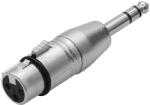  6, 3 mm sztereó jack-3 pólusú mikrofon adapter - 0842- (0842)