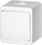  Felületi szerelésű csengőgomb 10A, 250V, IP44, SMART, fehér (WNT-6/7S BIALY)