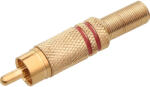 RCA audio kábel aranyozott Cinch csatlakozókkal - 1558- (1558)