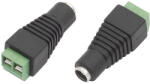  DC tápcsatlakozó LED szalaghoz 5, 5 × 2, 1 mm - 5668- (5668)