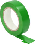  Szigetelő szalag készlet, lángálló, zöld, 15mm széles, 0.13mm vastag, 10m hosszú, 10db (OR-AE-13214/GR/10M/S)