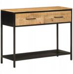 VidaXL Konzol VidaXL retro fa Bl fekete 100 x 76 x 35cm (8721012085732)