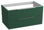 Spectrum Mobilier pentru lavoar Spectrum, Omaha 80, riflat, verde mat (34620)