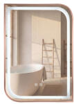 Rea Oglinda LED ZONE 70x50 auriu roz periat (HOM-00304)