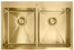 Rea Chiuveta inox Joel 83x55 cm auriu periat (ZLE-06411) Chiuveta