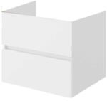 Fluminia Mobilier pentru lavoar pe blat, Fluminia, Genova, 60 cm, alb lucios (GENOVA-60 MOB ALB) - sanoterm