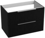 Spectrum Mobilier pentru lavoar Spectrum, Omaha 80, riflat, negru mat (34668)