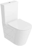 Spectrum Set WC monobloc, Spectrum, Alfa 2.0, Tornado Flush, cu capac si rezervor, alb (61510)