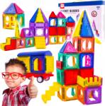 MalPlay Mágneses Építőkockák 3D Oktatási Nagy Készlet 110DB-OS Puzzle (MI229766)