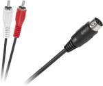 Cabletech Cablu DIN5 - 2RCA 1, 2m KPO2792-1, 2 (L-KPO2792-1-2)