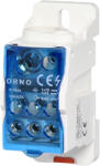 ORNO Bloc de distribuție 160A, 1x70mm2, 6x16mm2 montare pe DIN (O-OR-LZ-8207_160)
