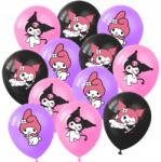 100pa Lufik Kuromi Sanrio 12db-os My Melody Cinnamoroll Kitty Születésnap
