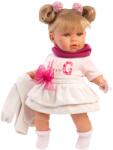 Llorens Llorens: Júlia 42cm-es síró baba cumival masnis szoknyában (42410) - innotechshop