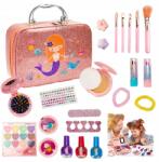 click4TOYS Kozmetikai Táska Köröm Smink Szett Sellő Gyerek Smink (7043)