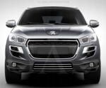 Kortrans Peugeot 4008 Krómozott díszlécek Chrome Grill Lökhárító Tuning (00000518)