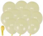 100pa Lufik Világos Sárga Light Yellow 10db Születésnap Esküvő Keresztelő 30cm