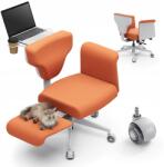  Newtral Freedom-X-PRO Többpozíciós Szék Karfával Narancssárga (Freedom-X-FF-O)