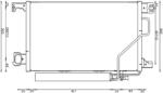 MAHLE Condensator, climatizare MAHLE AC 662 000S (AC 662 000S)