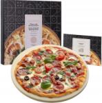  Gourmeo pizzakő, 35 x 1, 5 cm, kerámiából készült, sütőbe (4260448130776)
