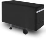 Vevor Grillsütő takaró 167, 64 cm kültéri grill ponyva vízálló időjárásálló 600D poliészter biztonságos csatokkal, fekete