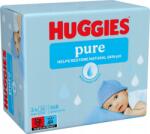 Huggies Pure Nedves törlőkendő, illatmentes 3x56 db (Huggies Pure Chusteczki nawilżane 3x56szt.)