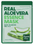 Farmstay Real Aloe Essence Mask - Hidratáló Fátyolmaszk Aloekivonattal 1db/23ml