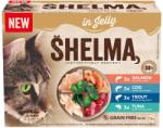 Shelma macska tasak vegyes hal zselében 12x85g