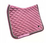 horss equestrian Horss nyeregalátét lovagláshoz Velvet Dusty pink (131)