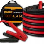 Indítókábelek Akkumulátorhoz 1500 A 4 m 50 mm Vastag kábelek tokkal