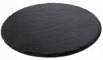 Absolu Chic Natúr Kerek Tálca Tálaló Deszka Előétel Kő Pala 25 CM (3218075 okrągła 25cm)