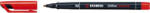 STABILO Marker alkoholos, 1 mm, Stabilo "OHPen M", piros (07.0060704)